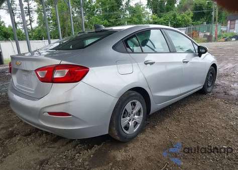 2018 Chevrolet Cruze Ls Auto из США, поврежденный, VIN 1G1BC5SM6J7211329